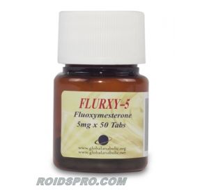 Flurxy-5 for sale | Halotestin 5 mg x 50 tablets | Global Anabolic 